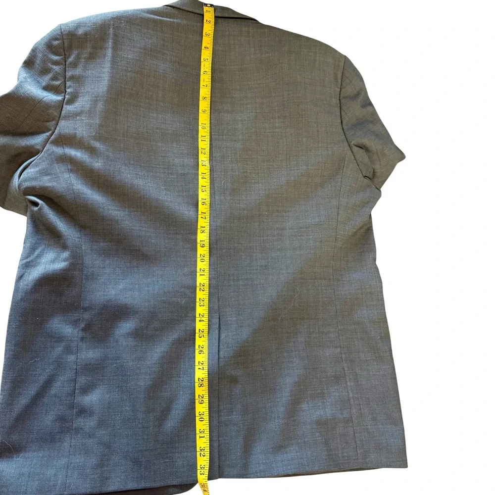 Lauren Ralph Lauren Men's Gray Wool Blend Suit Jacket Blazer Sport‎ Coat 50L